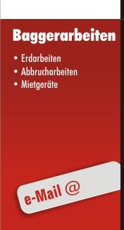 menue baggerarbeiten